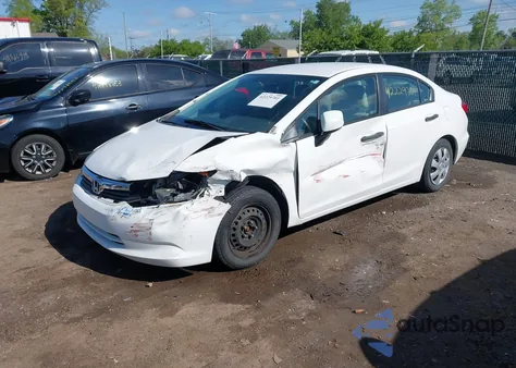 2012 Honda Civic Lx из США, поврежденный, VIN 19XFB2F58CE341225